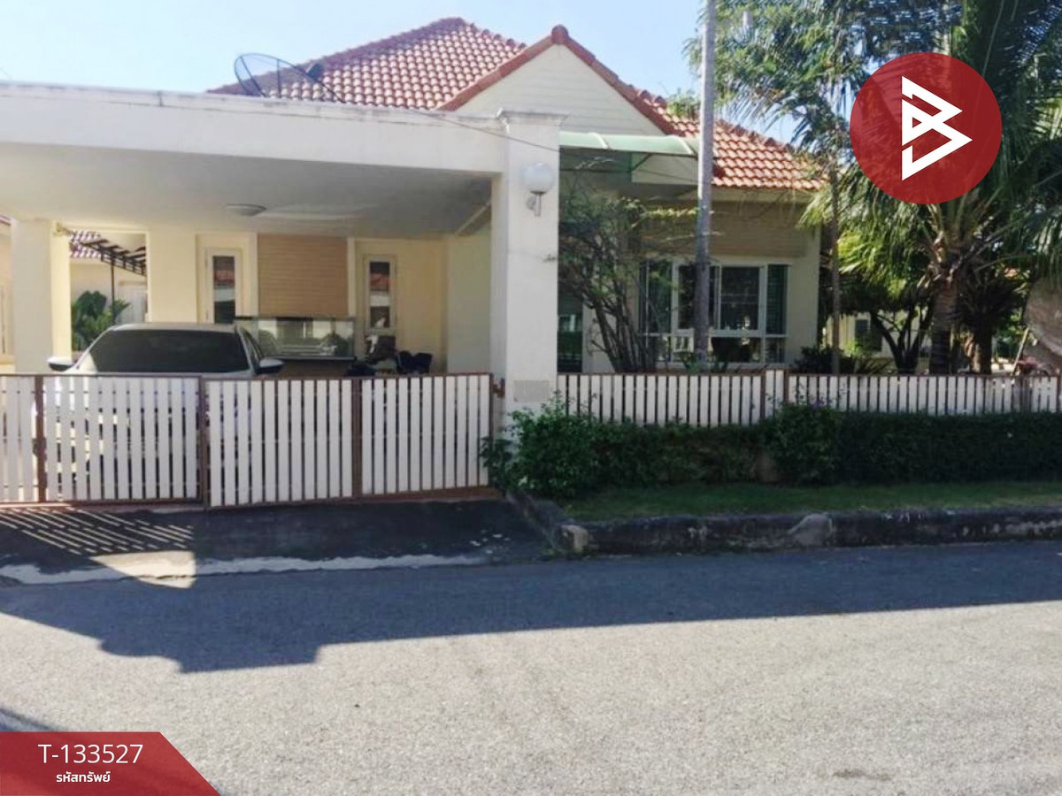 ขายบ้านระยอง : ขายบ้านเดี่ยว หมู่บ้านสินทวีการ์เด้น เนื้อที่ 54 ตร.วา บ้านฉาง ระยอง