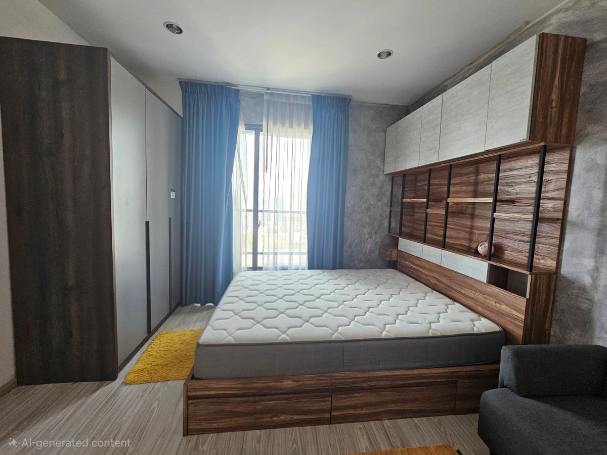 ให้เช่าคอนโดบางนา แบริ่ง ลาซาล : ห้องเเต่งบิ้วอินสวย ชั้นสูง เช่า Studio, 1 ห้องน้ำ ไอดีโอ โมบิ สุขุมวิท อีสท์เกต