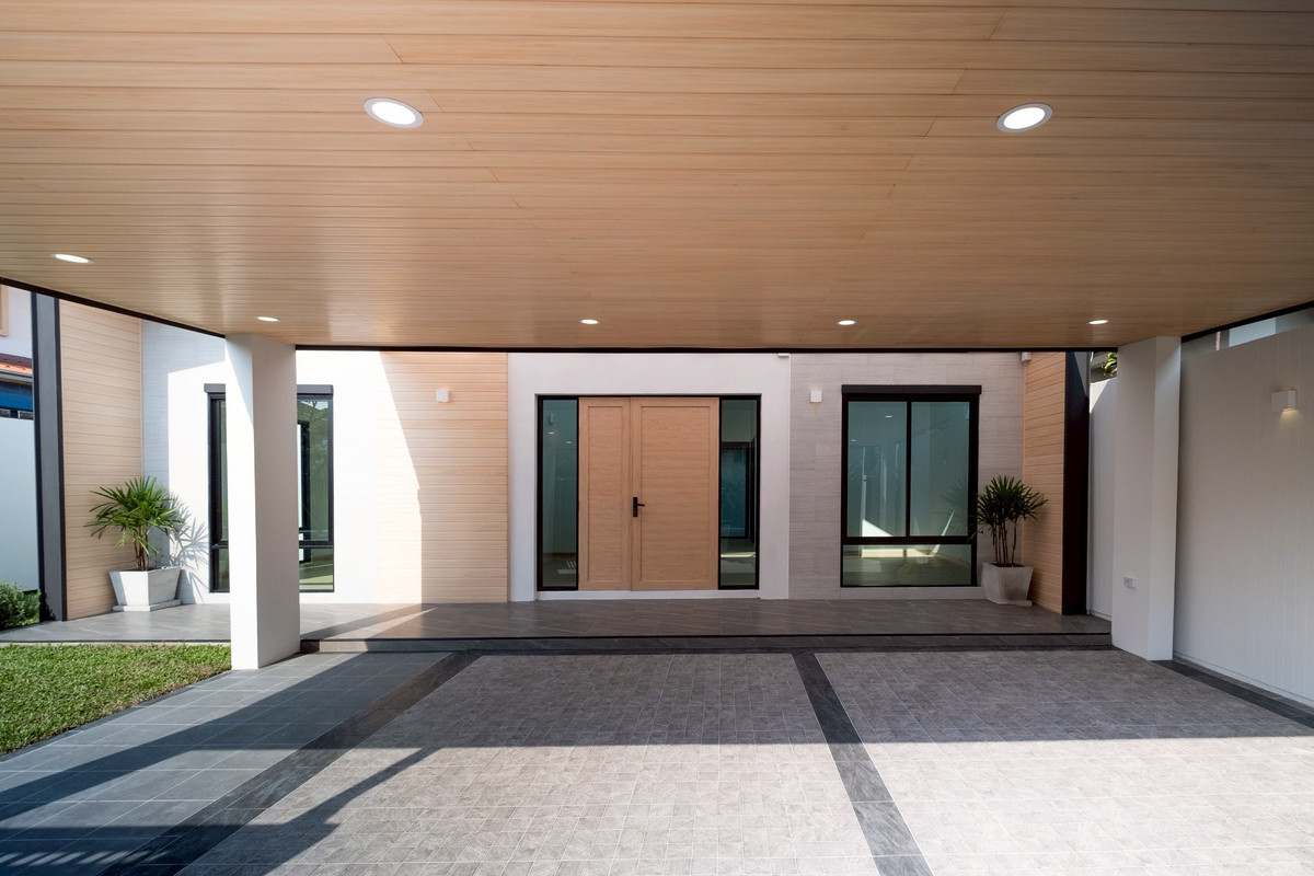 For SaleHouseKaset Nawamin,Ladplakao : Newly renovated detached house Thanasin Village Nawamin 68