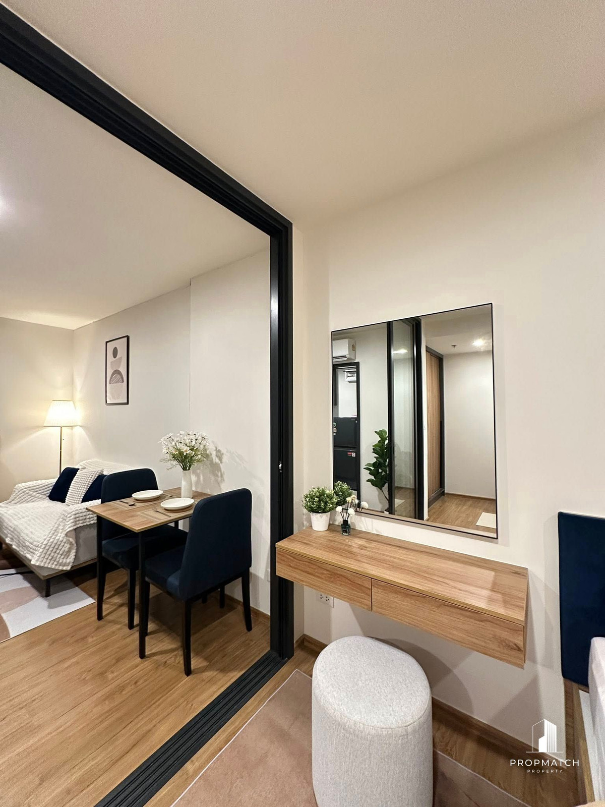 For RentCondoLadprao, Central Ladprao : ✨Flash Deal ✨The Line Vibe (1Bed 1Bath 37SQM.) ready to move in! Only 21,000 baht per month Tel.0981315848 @propmatch