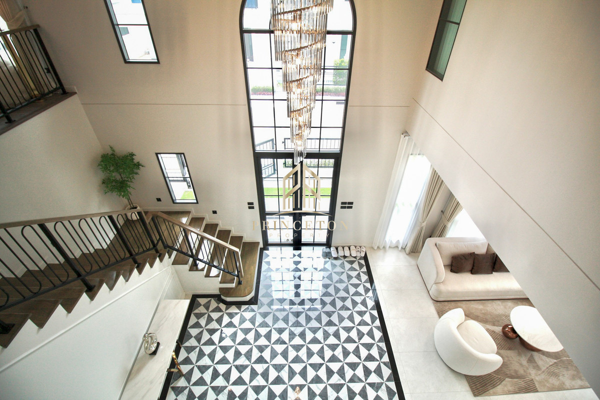 บ้านบางนา แบริ่ง ลาซาล :  บ้านเดี่ยวหรูสไตล์ Georgian เศรษฐสิริ บางนา กม.10 📞092-4252445 Setthasiri Bangna KM.10