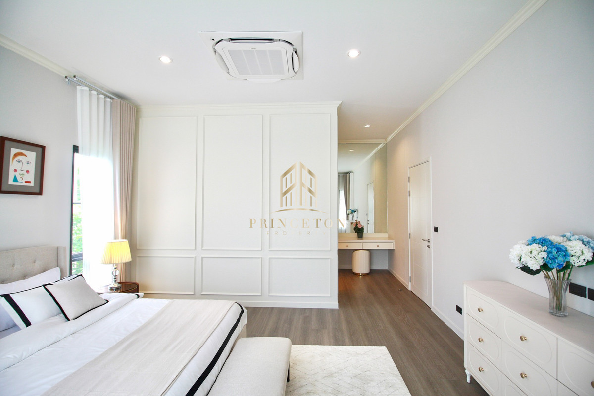 บ้านบางนา แบริ่ง ลาซาล :  บ้านเดี่ยวหรูสไตล์ Georgian เศรษฐสิริ บางนา กม.10 📞092-4252445 Setthasiri Bangna KM.10