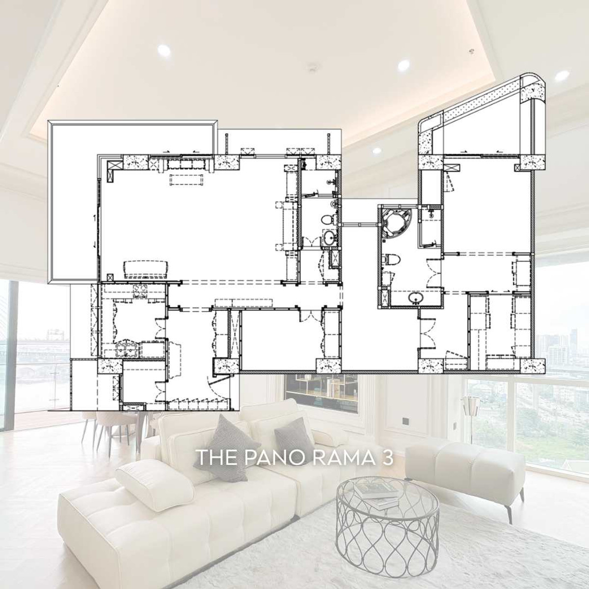 ขายคอนโดพระราม 3 สาธุประดิษฐ์ : FQ ขายคอนโด The Pano Rama 3 ราคา 22,500,000 บาท [KOs260221]