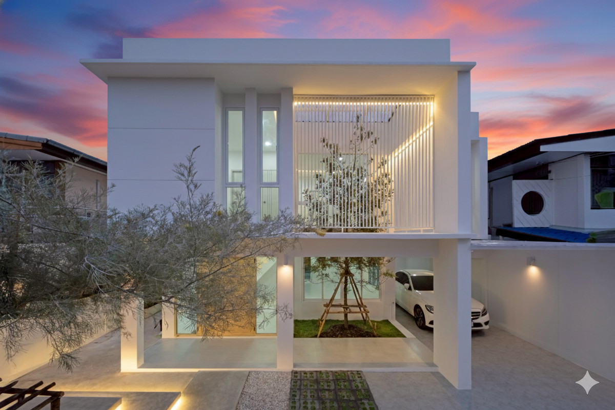 ขายบ้านเกษตร นวมินทร์ ลาดปลาเค้า : บ้านหรูโซนนวมินทร์–รามอินทรา บ้านเดี่ยว 2 ชั้น