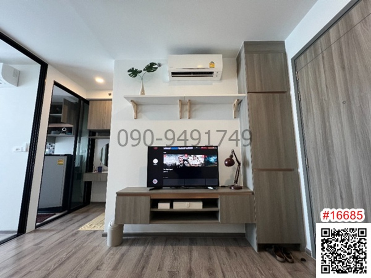 ให้เช่าคอนโดบางนา แบริ่ง ลาซาล : เช่า คอนโด ไนท์บริดจ์ คอลลาจ สุขุมวิท 107 ชั้น 15 ใกล้ BTS แบริ่ง