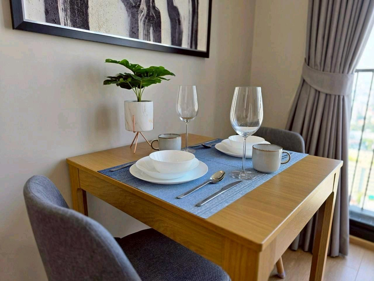 ให้เช่าคอนโดสุขุมวิท อโศก ทองหล่อ : 🐲✨ ห้องสวย เฟอร์ครบ พร้อมอยู่ 🐲✨ ให้เช่า Noble Around Sukhumvit 33