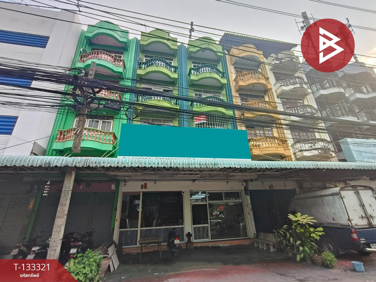 For SaleShop HouseBang kae, Phetkasem : Commercial building for sale, 2 units, area 36 sq m, Phasi Charoen, Bangkok.