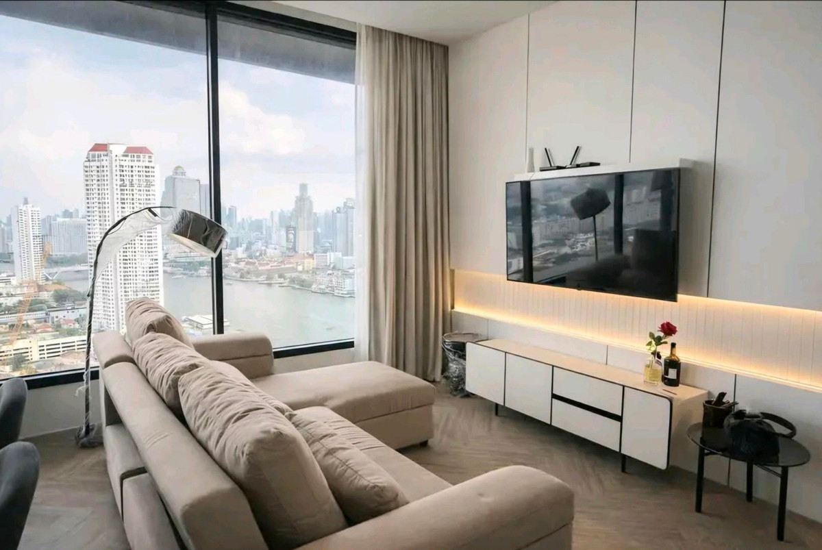 For RentCondoWongwianyai, Charoennakor : For rent, Chapter Charoen Nakhon – Riverside, along the Chao Phraya River, icon siam view, near BTS Krung Thonburi.