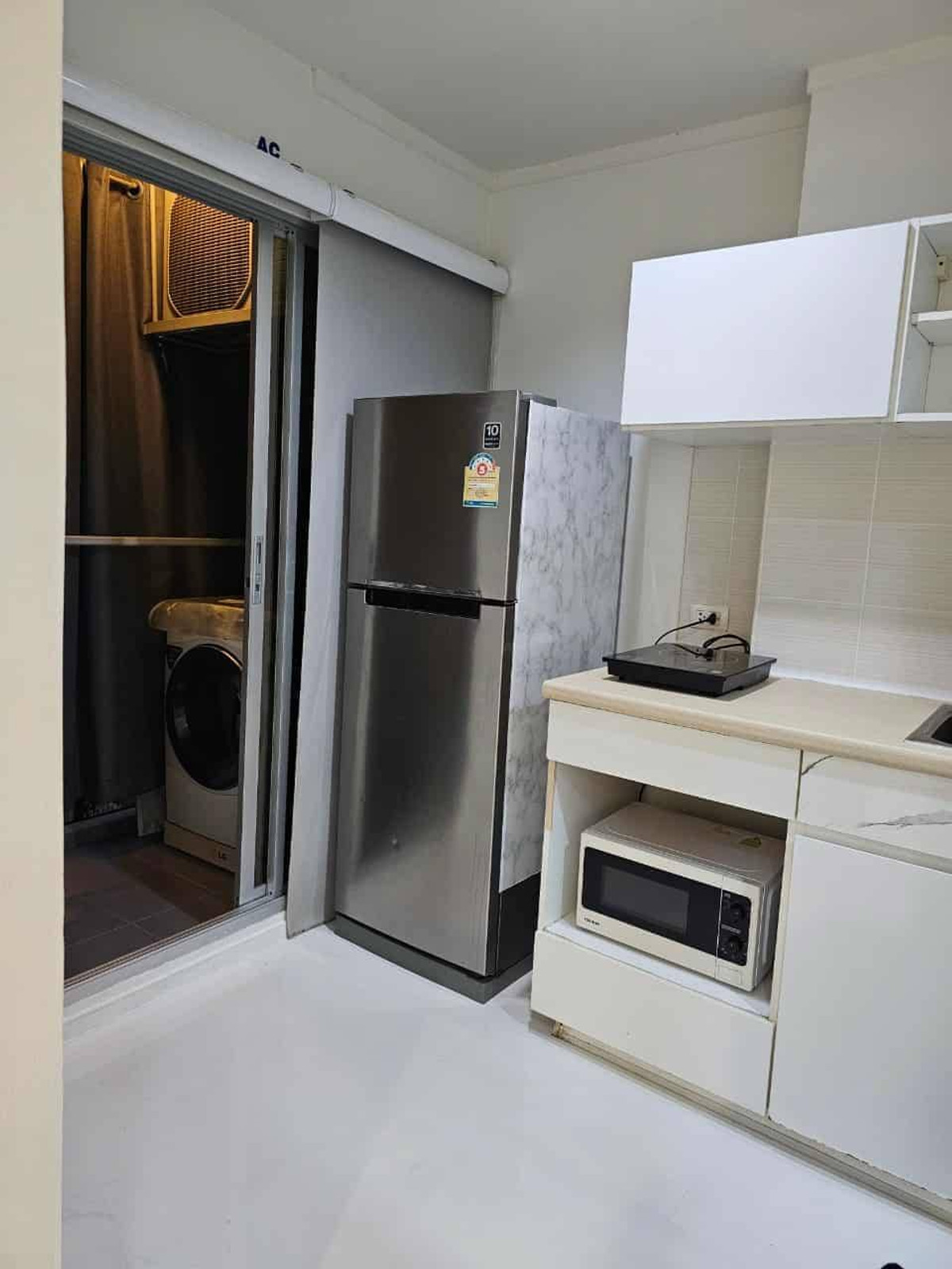 For RentCondoOnnut, Udomsuk : Condo for rent LPN Ville Sukhumvit 77 (Phase 2) size 46 sq m, near BTS On Nut.