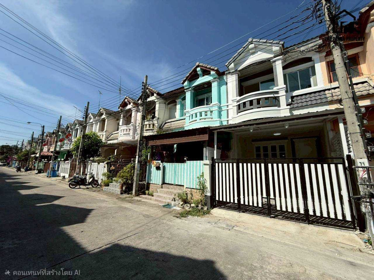 ขายทาวน์โฮมสมุทรปราการ สำโรง : นันทนาการ์เด้น ซอย 11 ถนนเทพารักษ์