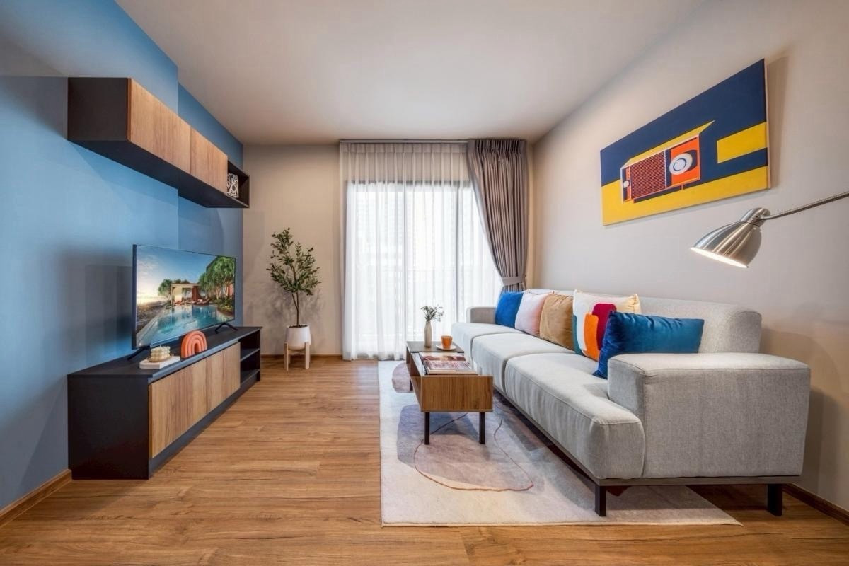 For SaleCondoLadprao, Central Ladprao : 💥Rare Unit for sale, garden view room, 8 rai, special price, The Line Vibe (2 bedrooms, 2 bathrooms, 56 sq m.) only 6.59 MB 📲 095-9299924 (K.Benz)