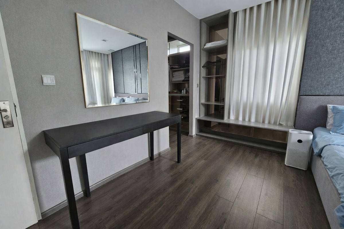 For SaleHouseBangna, Bearing, Lasalle : 80.7 sq m, 4 bedrooms, 5 bathrooms, 2-story detached house, Manthana 2, Bangna Km 7