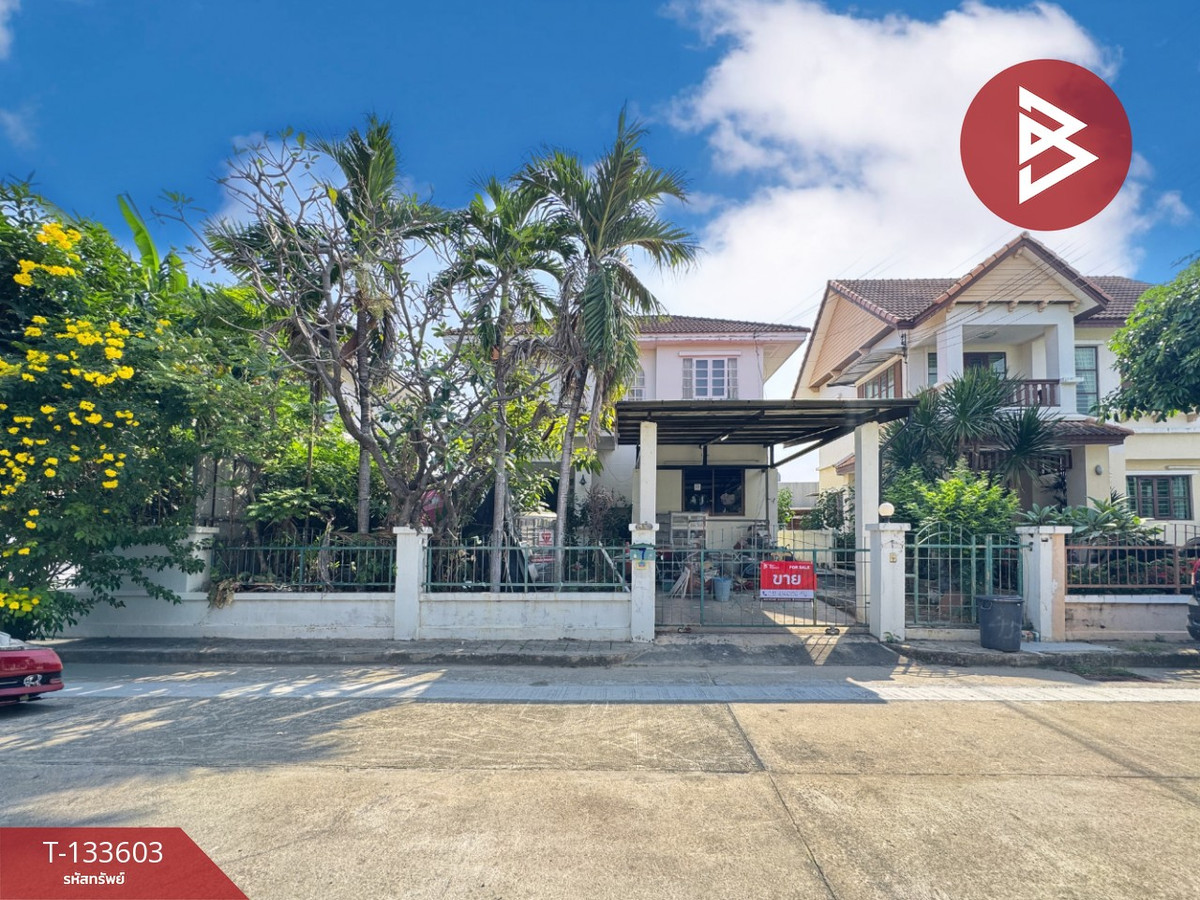 For SaleHouseRathburana, Suksawat : Single house for sale Wararom Village, Pracha Uthit 98, Rat Burana, Bangkok