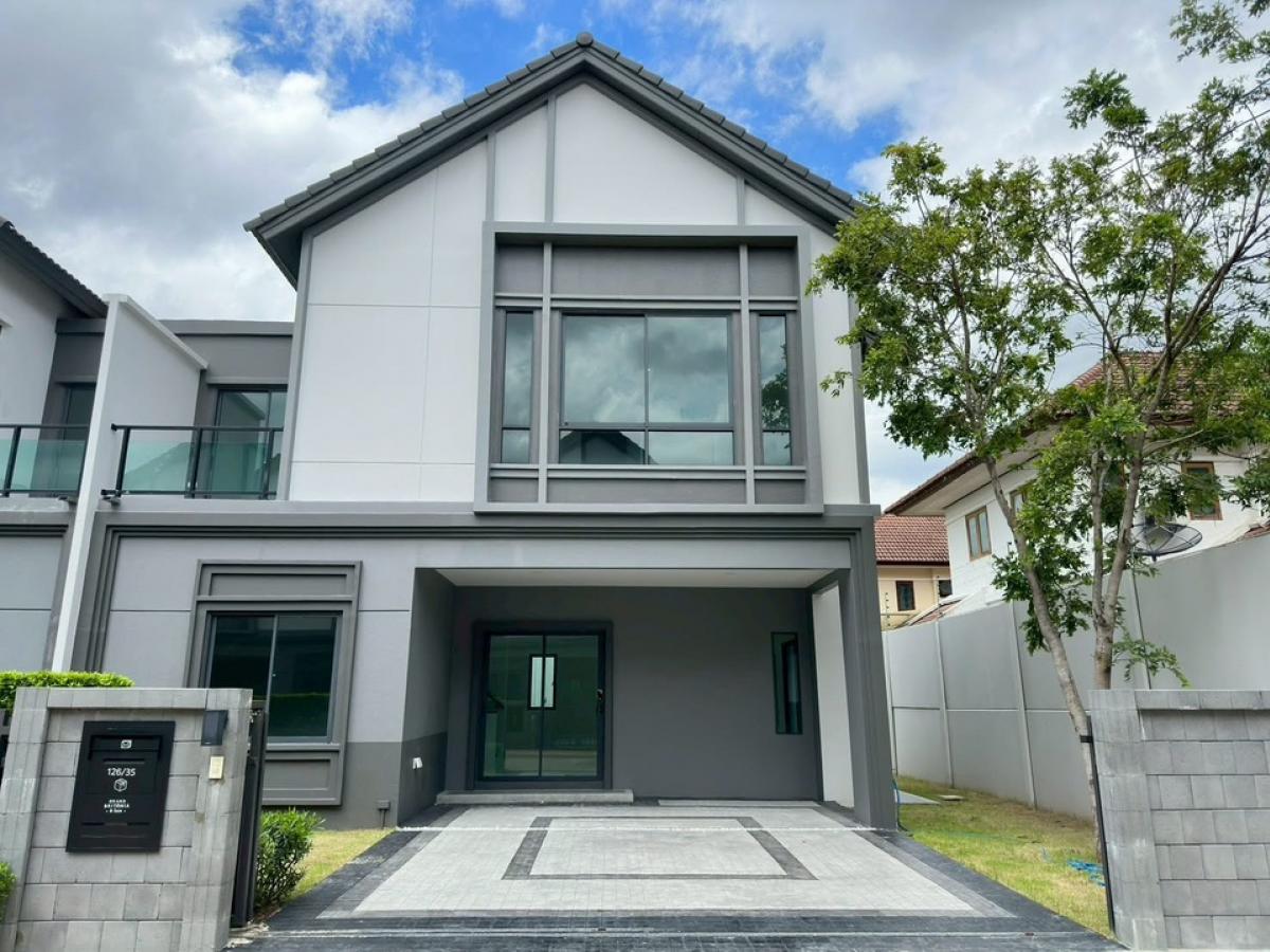 For SaleHouseRattanathibet, Sanambinna : Semi-detached house near the skytrain