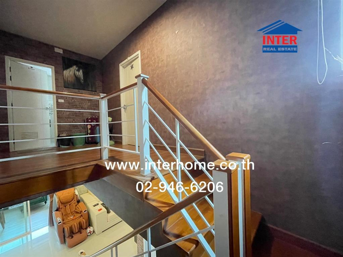 For SaleHousePattaya, Bangsaen, Chonburi : 2-story detached house, 43.8 sq m, Pruksa Nara Village. Nong Mon-Chonburi Soi 11, near Eastern Seaboard Nursing School, Sukhumvit Road, Saensuk Road, Mueang Chonburi, Chonburi