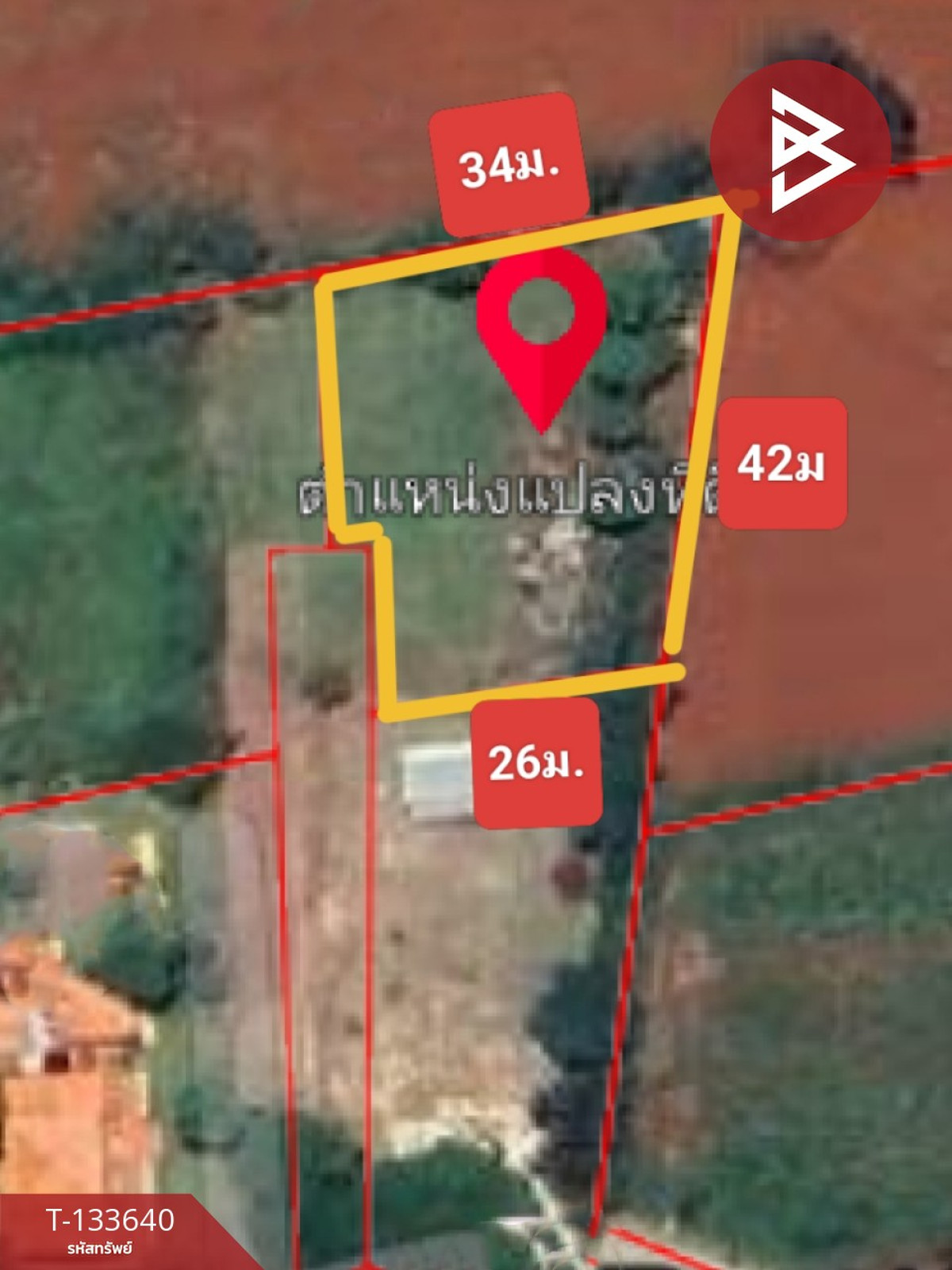 ขายที่ดินโคราช นครราชสีมา : ขายที่ดินเปล่า เนื้อที่ 375 ตารางวา ปากช่อง นครราชสีมา ทำเลดีติดถนน