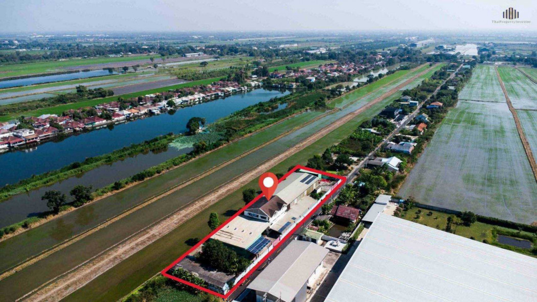 ขายโรงงานปทุมธานี รังสิต ธรรมศาสตร์ : ขาย โรงงาน รวมสำนักงานพร้อมใช้งาน 1600 ตรม 2 ไร่ ใกล้ สนามกอล์ฟลำลูกกา คันทรีคลับ