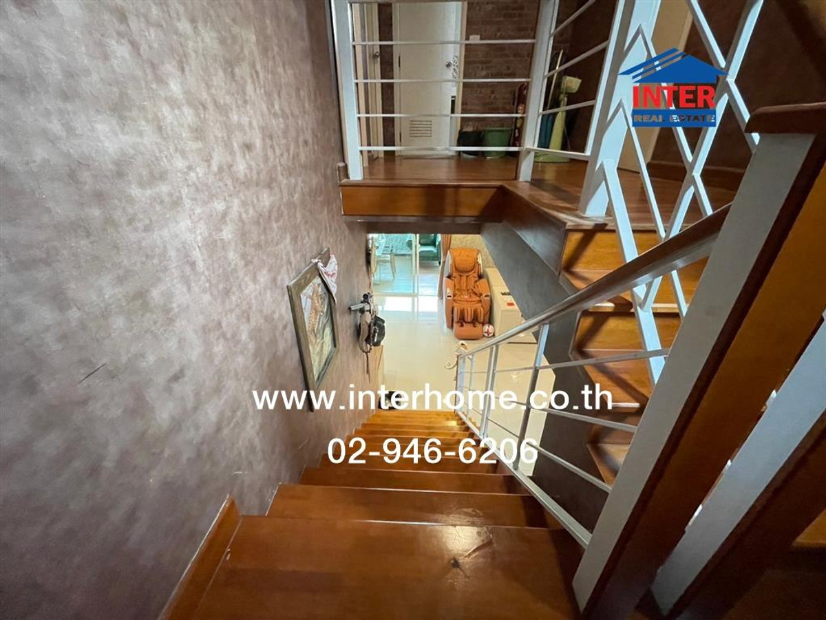 For SaleHousePattaya, Bangsaen, Chonburi : 2-story detached house, 43.8 sq m, Pruksa Nara Village. Nong Mon-Chonburi Soi 11, near Eastern Seaboard Nursing School, Sukhumvit Road, Saensuk Road, Mueang Chonburi, Chonburi