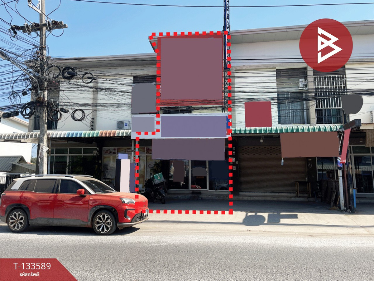For SaleShop HouseKhon Kaen : Commercial building for sale, area 19 square meters, Sila Subdistrict, Khon Kaen, good location next to the road.