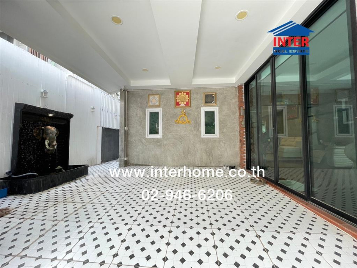 For SaleHousePattaya, Bangsaen, Chonburi : 2-story detached house, 43.8 sq m, Pruksa Nara Village. Nong Mon-Chonburi Soi 11, near Eastern Seaboard Nursing School, Sukhumvit Road, Saensuk Road, Mueang Chonburi, Chonburi