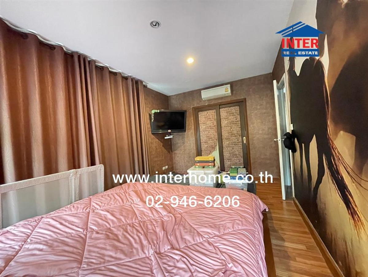 For SaleHousePattaya, Bangsaen, Chonburi : 2-story detached house, 43.8 sq m, Pruksa Nara Village. Nong Mon-Chonburi Soi 11, near Eastern Seaboard Nursing School, Sukhumvit Road, Saensuk Road, Mueang Chonburi, Chonburi
