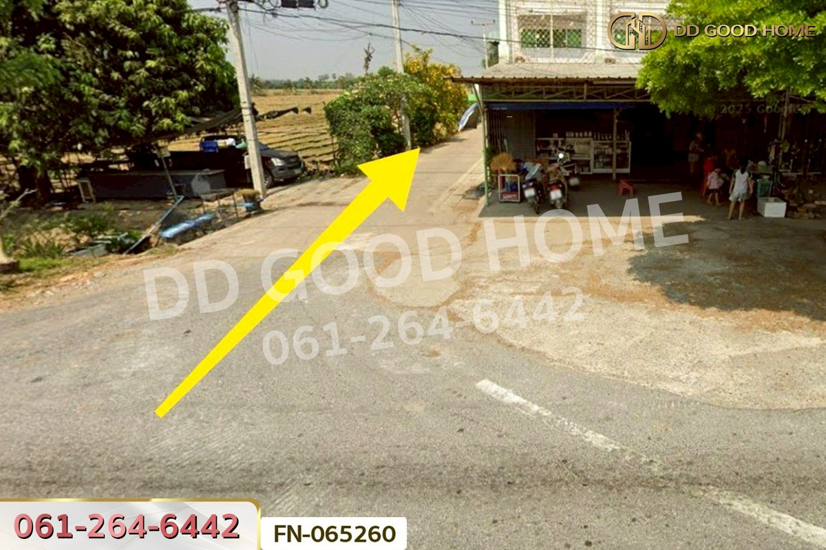 ขายที่ดินสุพรรณบุรี : FN-065260 ที่ดินสามชุก 103.8 ตร.ว. สุพรรณบุรี ใกล้ตลาดสามชุก
