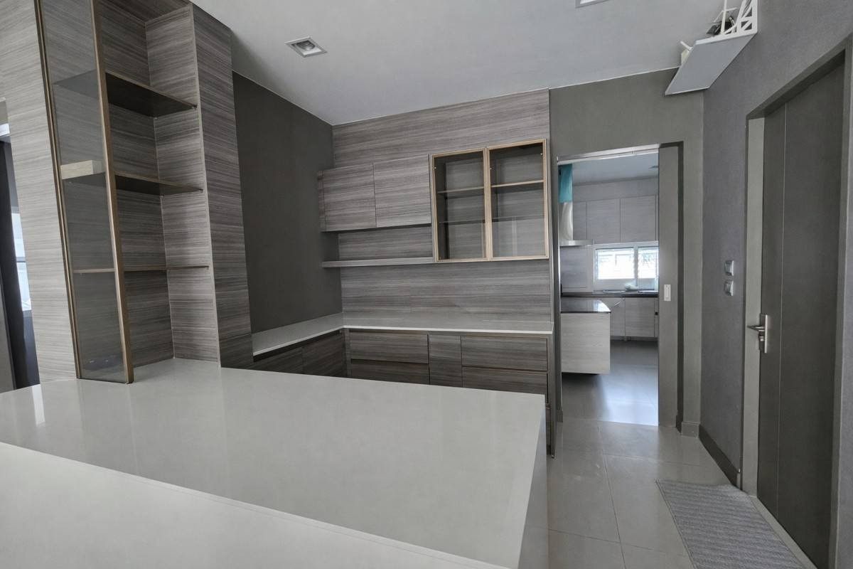 For SaleHouseBangna, Bearing, Lasalle : 80.7 sq m, 4 bedrooms, 5 bathrooms, 2-story detached house, Manthana 2, Bangna Km 7