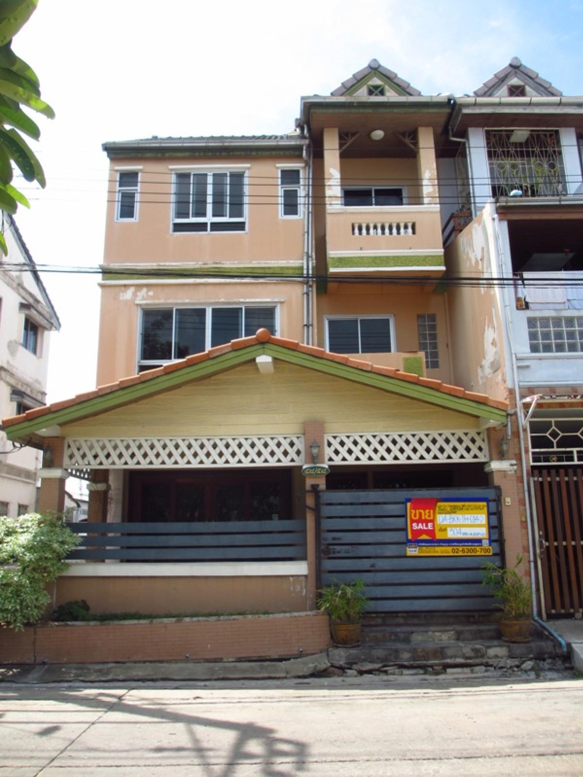 ขายทาวน์โฮมพระราม 2 บางขุนเทียน : 💟 ทาวน์เฮ้าส์ ซอยท่าข้าม 15 บางขุนเทียน  💟