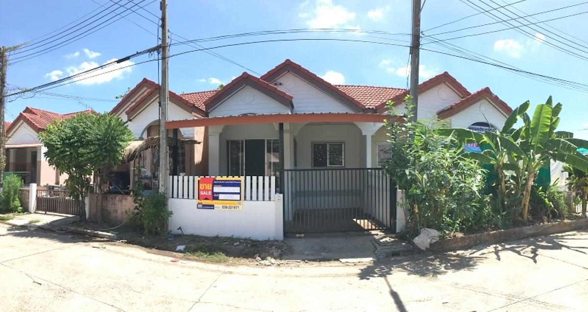 ขายทาวน์โฮมนครนายก : 💟 ทาวน์เฮ้าส์ โครงการบ้านสวนแสนสุข (เกาะทอง) เมืองนครนายก  💟