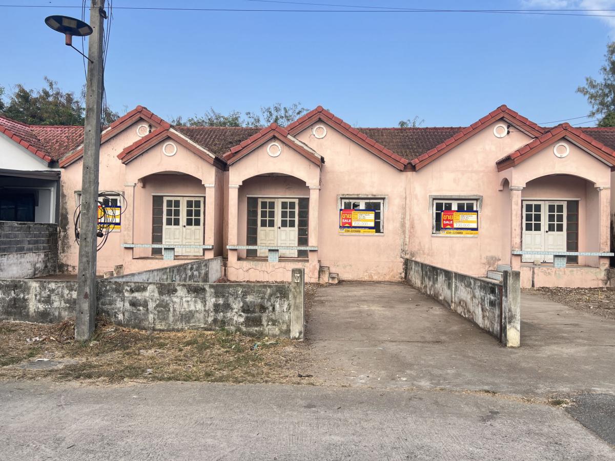 ขายทาวน์โฮมนครนายก : 💟 ทาวน์เฮ้าส์ โครงการบ้านสวนแสนสุข องครักษ์  💟