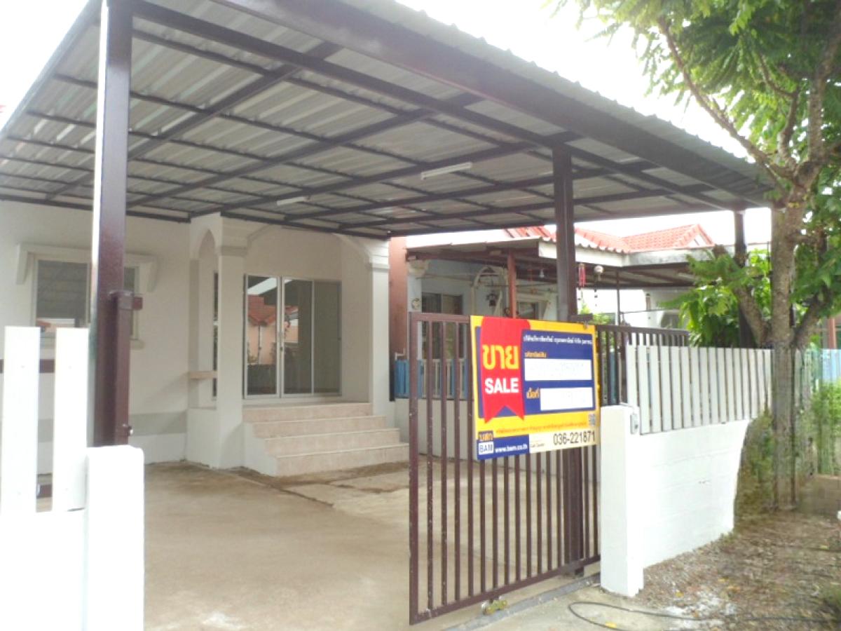 ขายบ้านนครนายก : 💟 บ้านเดี่ยว โครงการบ้านสวนแสนสุข (เกาะทอง) เมืองนครนายก  💟