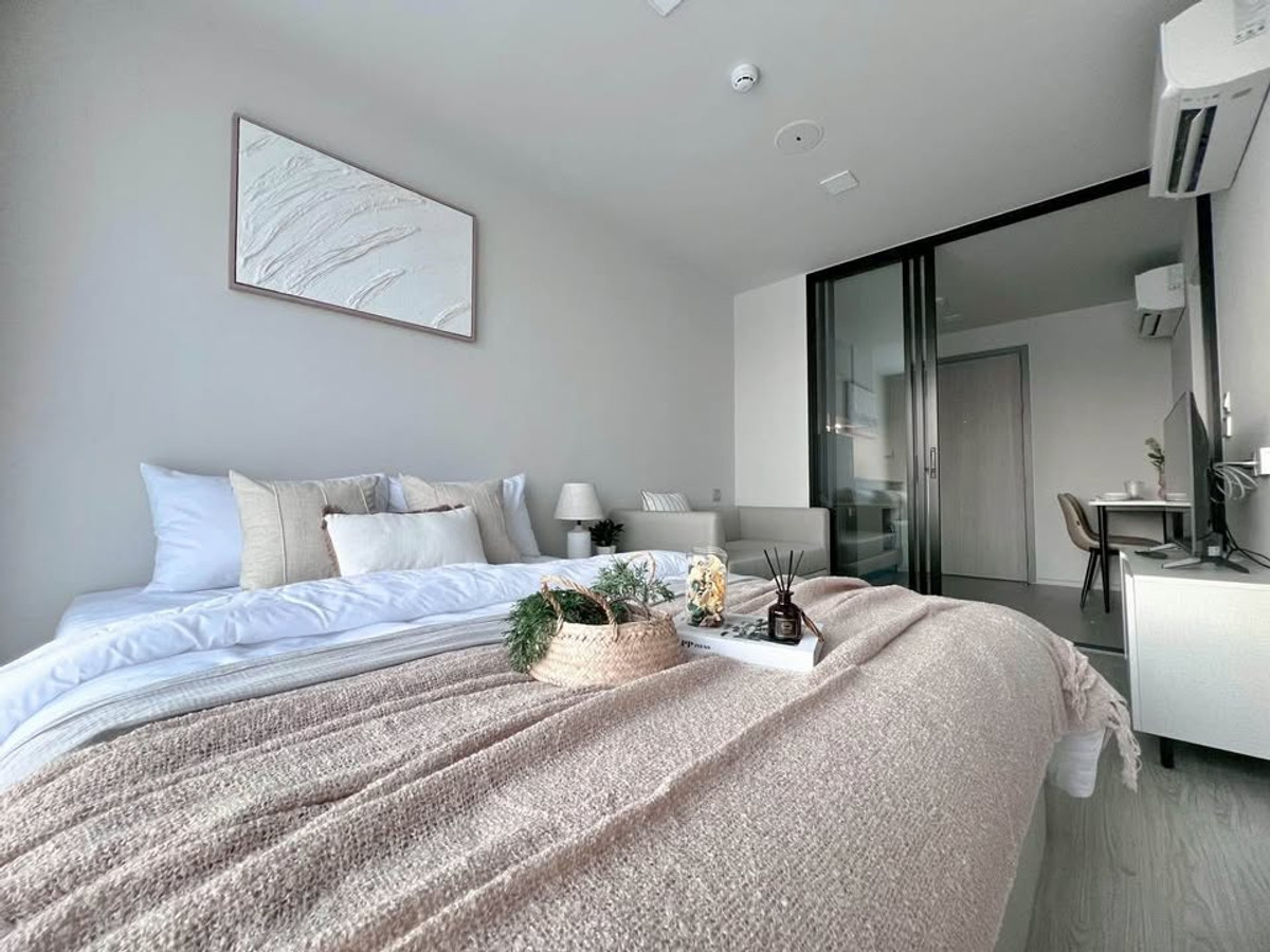 For RentCondoOnnut, Udomsuk : For Rent: Atmoz Oasis On Nut, 1 bedroom, 1 bathroom, beautiful room, fully furnished. Ready to move in