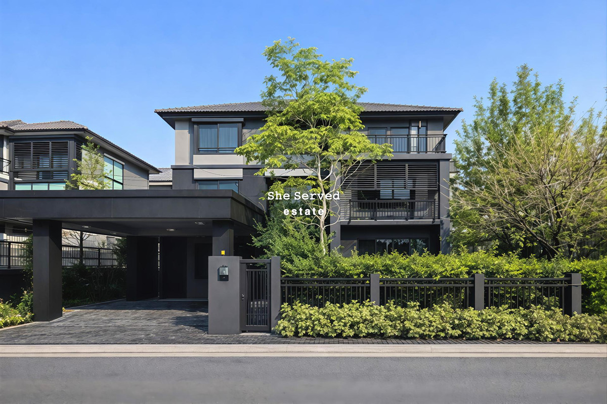 ให้เช่าบ้านพัฒนาการ ศรีนครินทร์ : ◈ The Plant Elite Pattanakarn 38 ◈ For Sale / Rent • 3-Storey Luxury House • Corner Plot