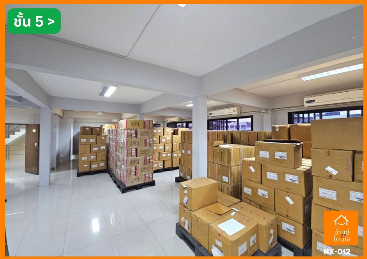 ให้เช่าอาคารพาณิชย์ปิ่นเกล้า จรัญสนิทวงศ์ : ให้เช่าอาคาร 6 ชั้น 4 คูหา (64 ตร.ว.) ใกล้ถนนบรมราชชนนี – เหมาะสำหรับคลังสินค้า ยา และเวชภัณฑ์