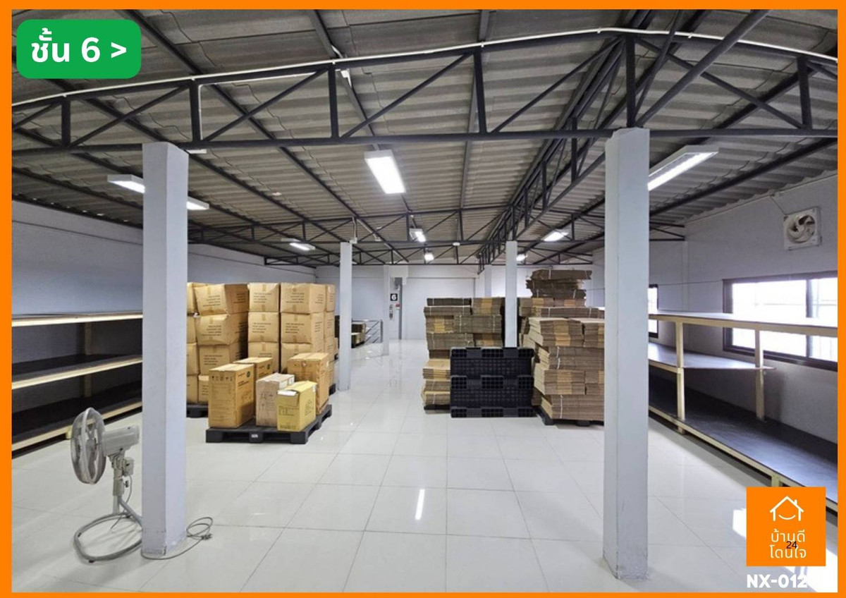 ให้เช่าอาคารพาณิชย์ปิ่นเกล้า จรัญสนิทวงศ์ : ให้เช่าอาคาร 6 ชั้น 4 คูหา (64 ตร.ว.) ใกล้ถนนบรมราชชนนี – เหมาะสำหรับคลังสินค้า ยา และเวชภัณฑ์