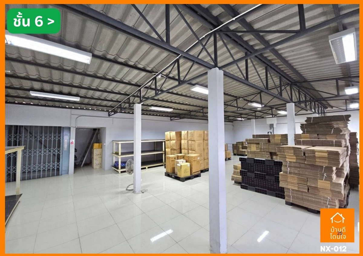 ให้เช่าอาคารพาณิชย์ปิ่นเกล้า จรัญสนิทวงศ์ : ให้เช่าอาคาร 6 ชั้น 4 คูหา (64 ตร.ว.) ใกล้ถนนบรมราชชนนี – เหมาะสำหรับคลังสินค้า ยา และเวชภัณฑ์