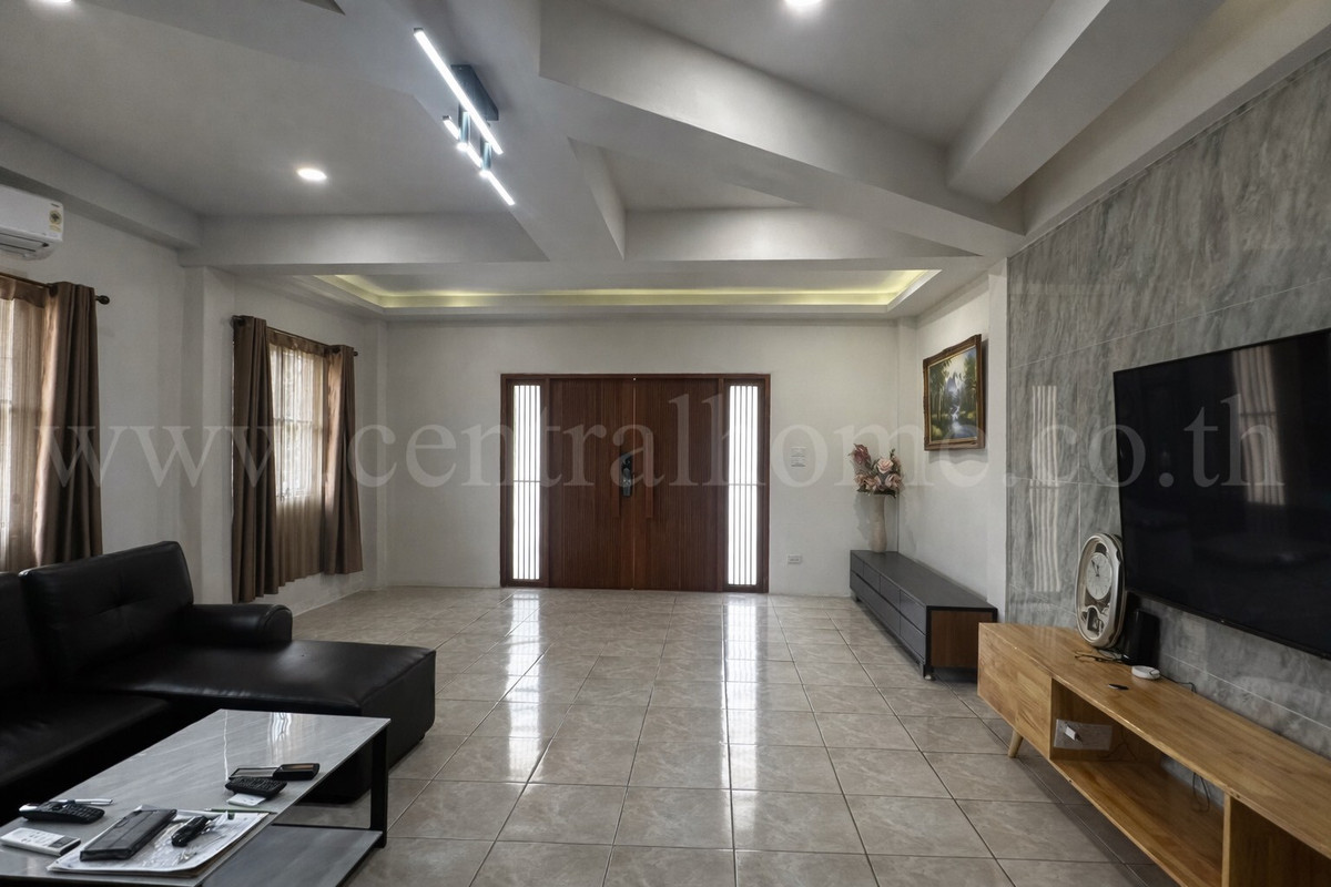 For SaleHousePathum Thani,Rangsit, Thammasat : Single house 300 sq m, Thamsuthee, Pathum Thani, installed solar cells, saves electricity, ready to move in.