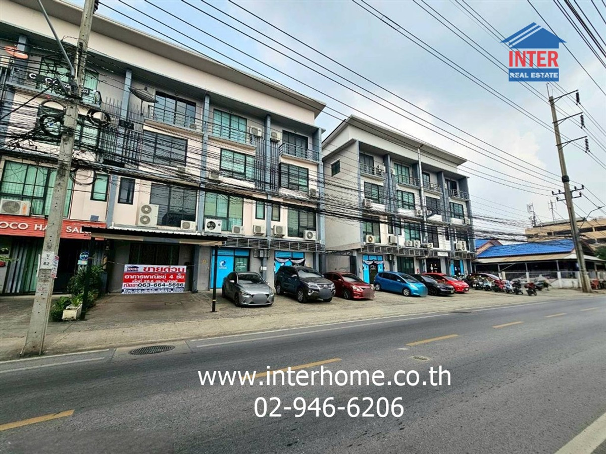 ขายอาคารพาณิชย์นวมินทร์ รามอินทรา : อาคารพาณิชย์ 4 ชั้น 26.6 ตร.ว. หมู่บ้านเดอะรักษ์ รามอินทรา 65 ใกล้ตลาดถนมมิตร ซอยรามอินทรา65 ถนนรามอินทรา ถนนซอยรามอินทรา65 เขตบางเขน กรุงเทพมหานคร