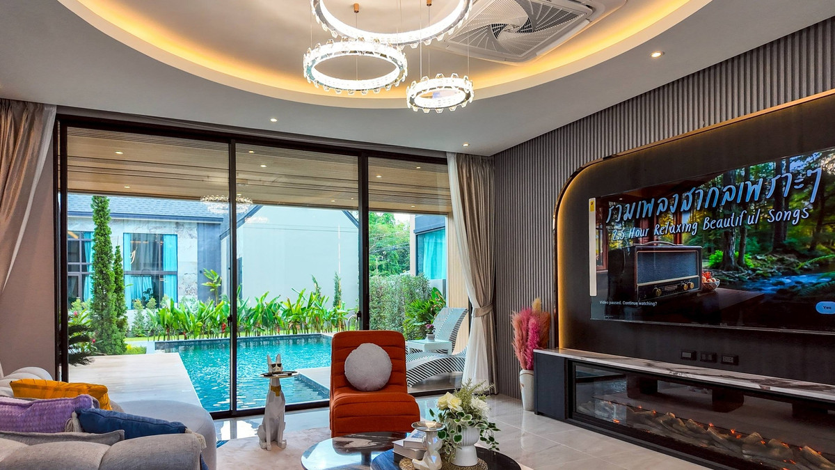 ขายพัทยา บางแสน ชลบุรี สัตหีบ : ขายบ้าน Pool Villa โซนมาบประชัน  126 ตารางวา  752 ตารางเมตร  5 ห้องนอน 7 ห้องน้ำ ดีไซน์หรู ทันสมัย