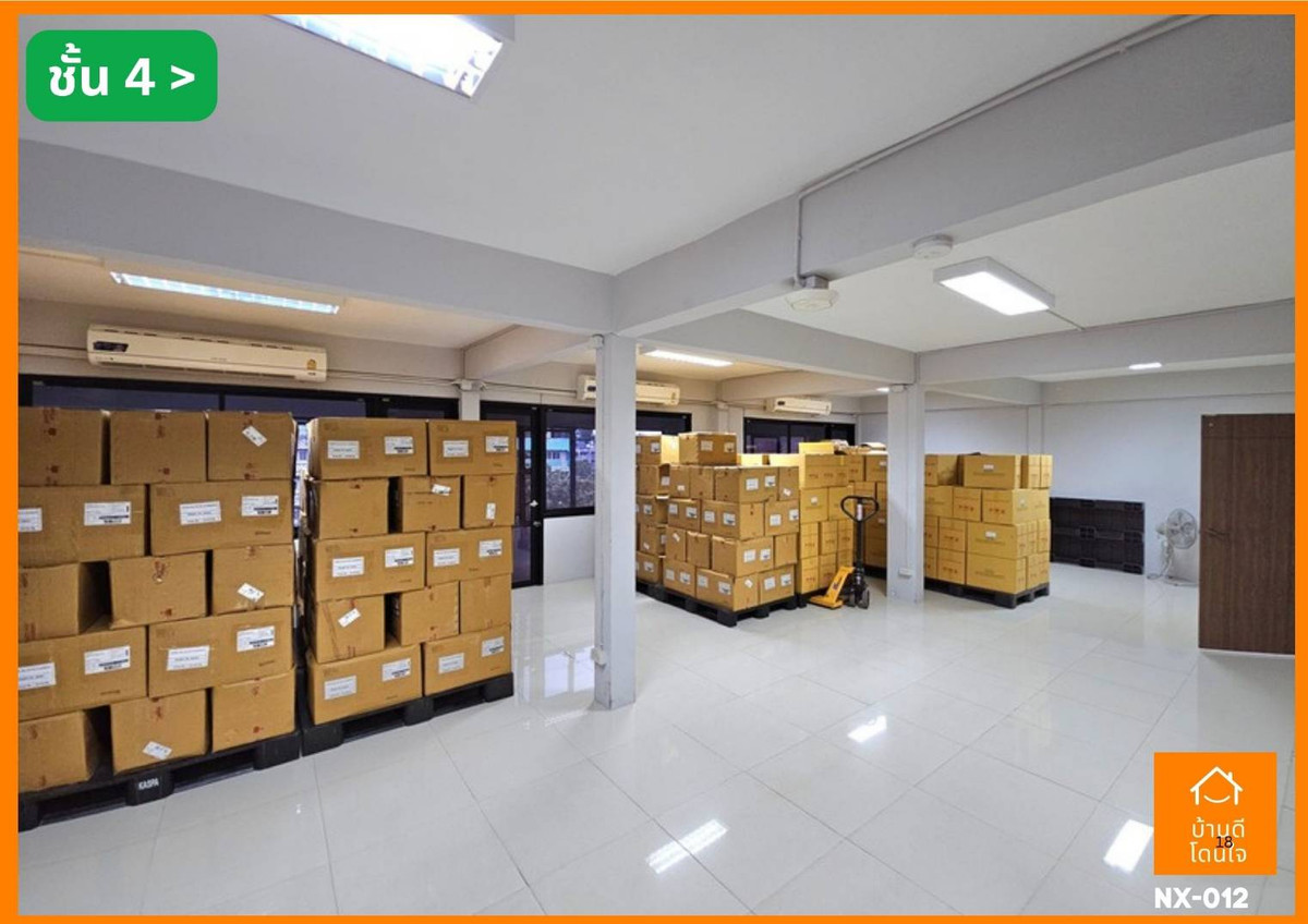 ให้เช่าอาคารพาณิชย์ปิ่นเกล้า จรัญสนิทวงศ์ : ให้เช่าอาคาร 6 ชั้น 4 คูหา (64 ตร.ว.) ใกล้ถนนบรมราชชนนี – เหมาะสำหรับคลังสินค้า ยา และเวชภัณฑ์