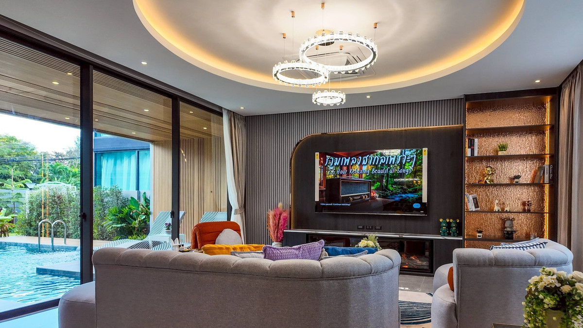 ขายพัทยา บางแสน ชลบุรี สัตหีบ : ขายบ้าน Pool Villa โซนมาบประชัน  126 ตารางวา  752 ตารางเมตร  5 ห้องนอน 7 ห้องน้ำ ดีไซน์หรู ทันสมัย