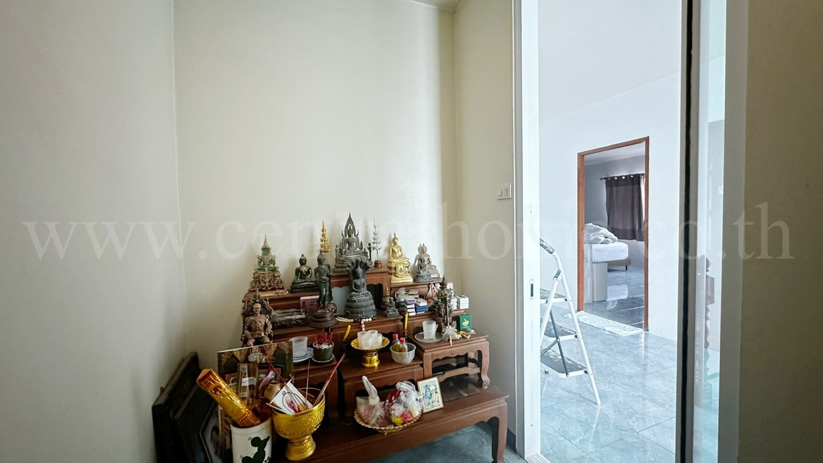 For SaleHousePathum Thani,Rangsit, Thammasat : Single house 300 sq m, Thamsuthee, Pathum Thani, installed solar cells, saves electricity, ready to move in.