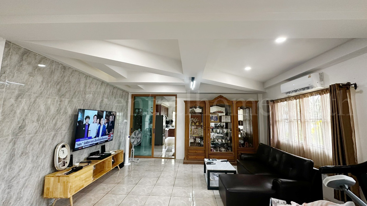 For SaleHousePathum Thani,Rangsit, Thammasat : Single house 300 sq m, Thamsuthee, Pathum Thani, installed solar cells, saves electricity, ready to move in.