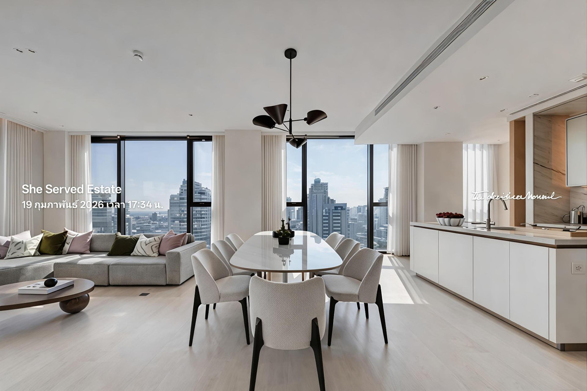 ให้เช่าคอนโดสุขุมวิท อโศก ทองหล่อ : For Rent ◈ SCOPE Thonglor High Floor • Pet Friendly🐶🐱 190 sq.m. • 2 Bedrooms 2 Bathrooms 