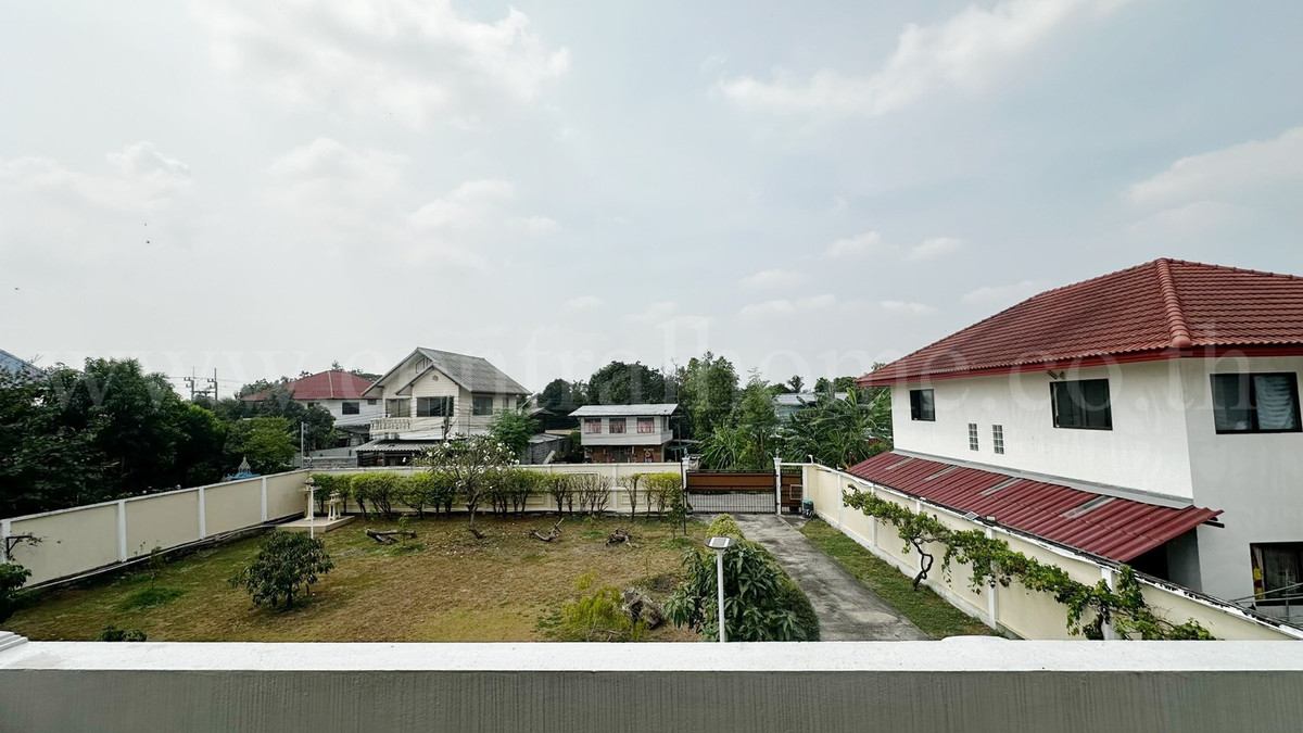For SaleHousePathum Thani,Rangsit, Thammasat : Single house 300 sq m, Thamsuthee, Pathum Thani, installed solar cells, saves electricity, ready to move in.