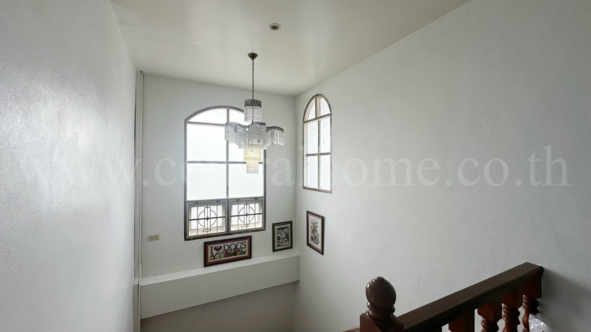 For SaleHousePathum Thani,Rangsit, Thammasat : Single house 300 sq m, Thamsuthee, Pathum Thani, installed solar cells, saves electricity, ready to move in.