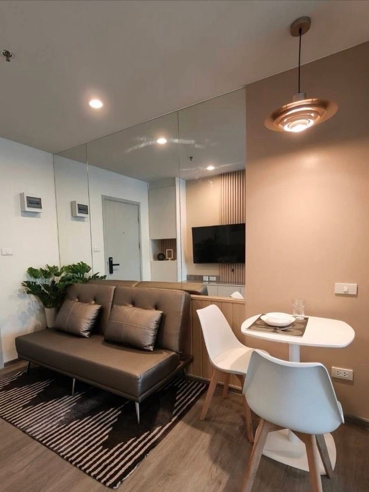 For RentCondoThaphra, Talat Phlu, Wutthakat : For rent, beautiful built-in room 📱Digital door📱 ❤️Rental fee 13,000 baht #Regent Home Wutthakat