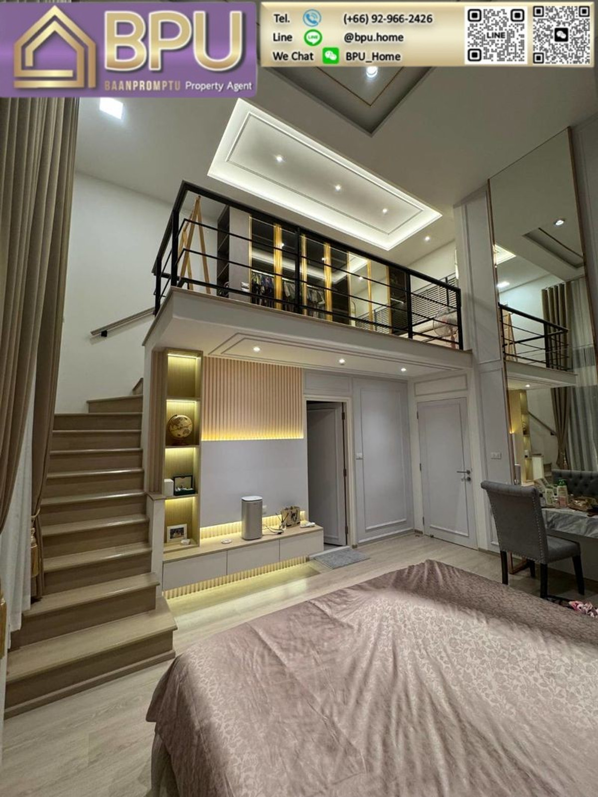 ให้เช่าทาวน์โฮมบางนา แบริ่ง ลาซาล : ** ให้เช่าบ้านทาวน์โฮมแต่งสวย 3 ห้องนอน ** อินดี้ 5 บางนา กม.7 ใกล้ เมกะ บางนา