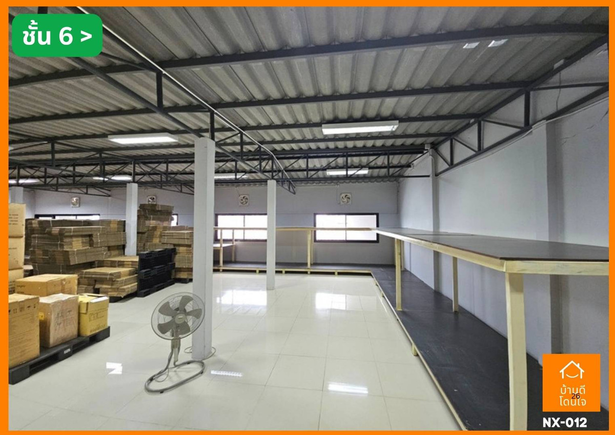 ให้เช่าอาคารพาณิชย์ปิ่นเกล้า จรัญสนิทวงศ์ : ให้เช่าอาคาร 6 ชั้น 4 คูหา (64 ตร.ว.) ใกล้ถนนบรมราชชนนี – เหมาะสำหรับคลังสินค้า ยา และเวชภัณฑ์