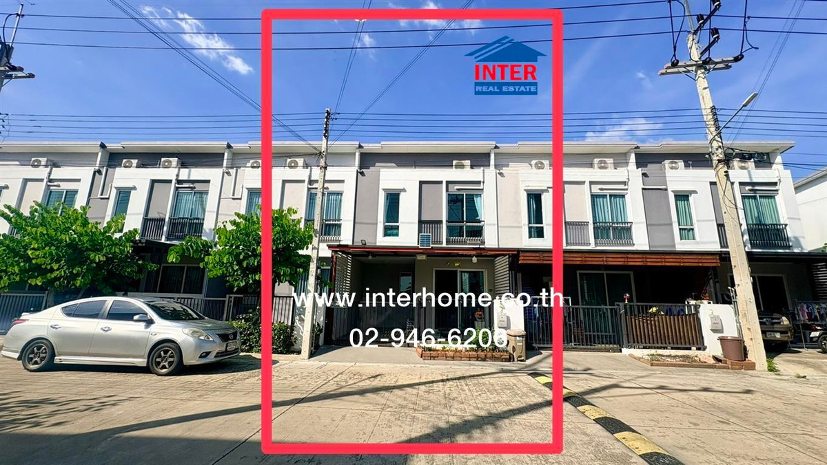 ขายทาวน์โฮมปทุมธานี รังสิต ธรรมศาสตร์ : ทาวน์เฮ้าส์ 2 ชั้น 18.8 ตร.ว. หมู่บ้านฟอร์เร่ ลำลูกกา-คลอง5 ถนนเลียบคลอง5 ถนนลำลูกกา ลำลูกกา ปทุมธานี